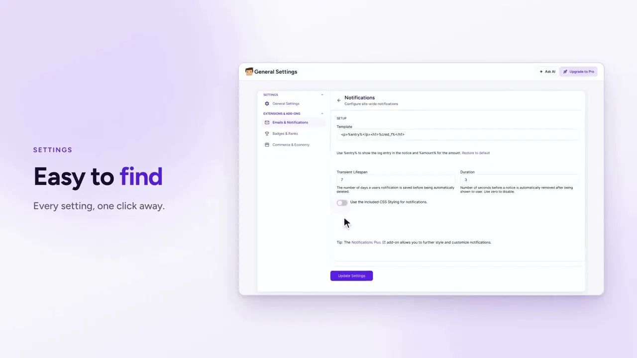 myCred 4.0: AI-Powered Loyalty Plugin gallery image