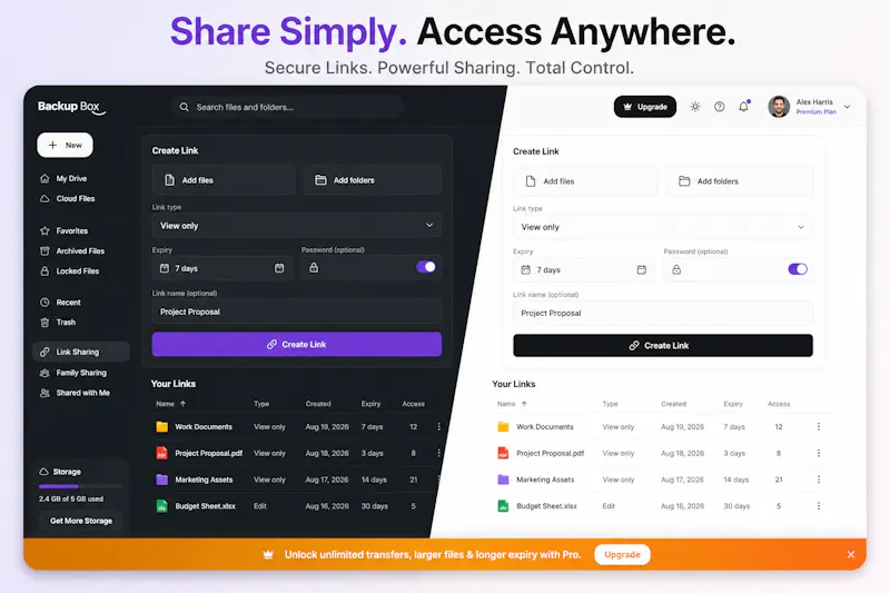 BackupBox screenshot 3