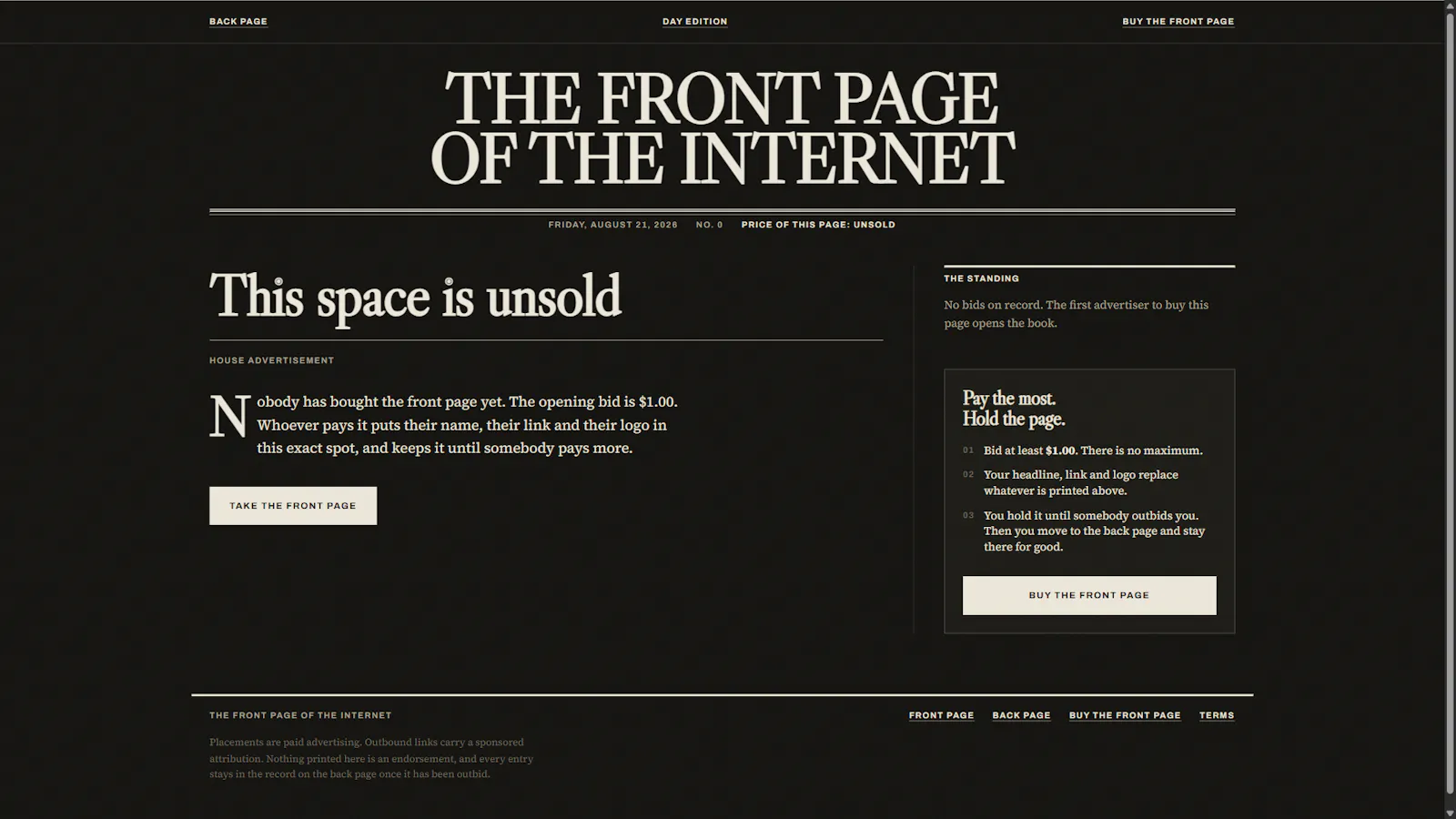 The Front Page of the Internet screenshot 1