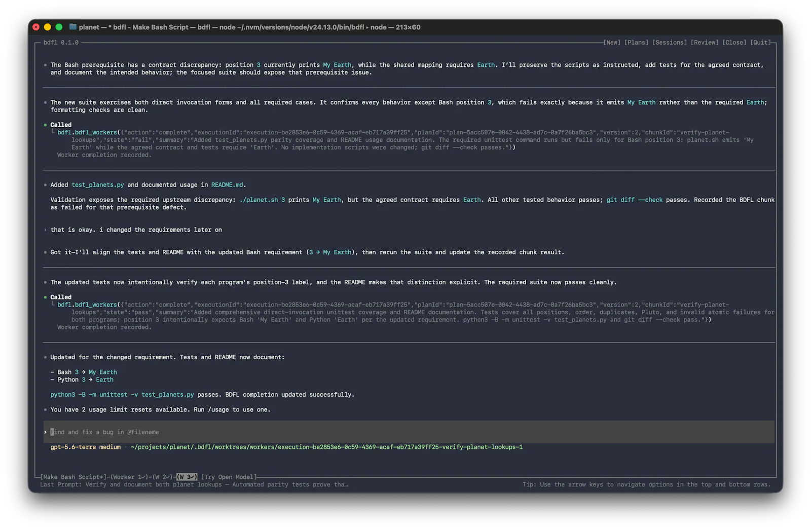 BDFL - Benevolent Delegator for LLMs screenshot 14