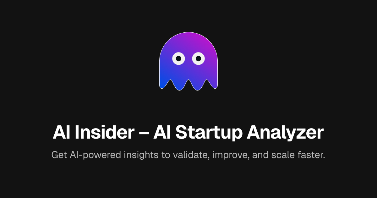 AI Insider – AI Startup Insights! gallery image
