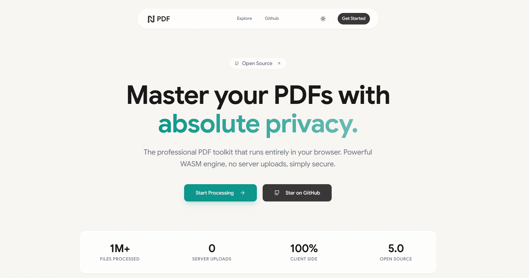 Orbit PDF - Main product screenshot demonstrating key features and user interface