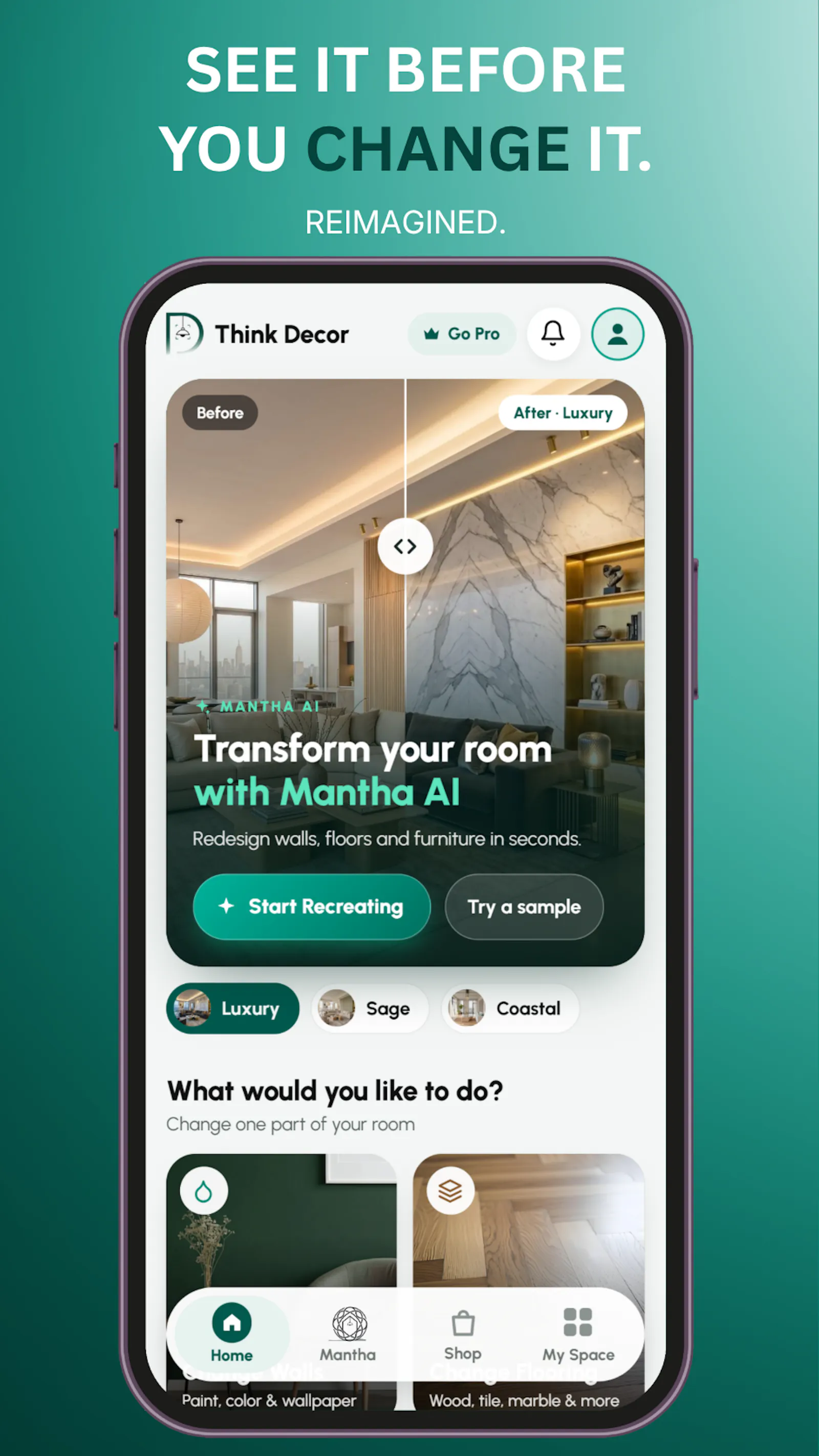 ThinkDecor screenshot 1