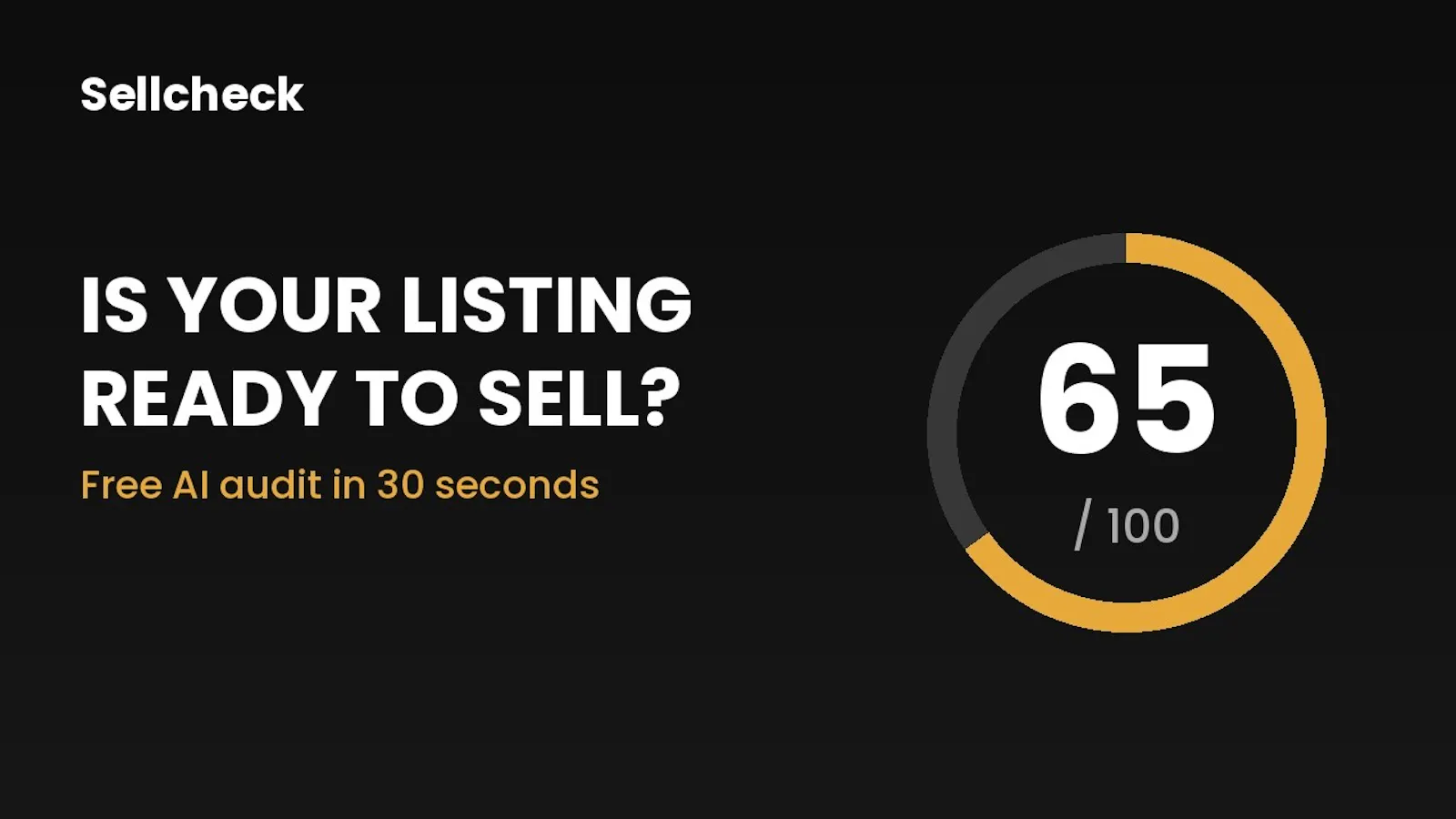 Sellcheck screenshot 1 (video preview)