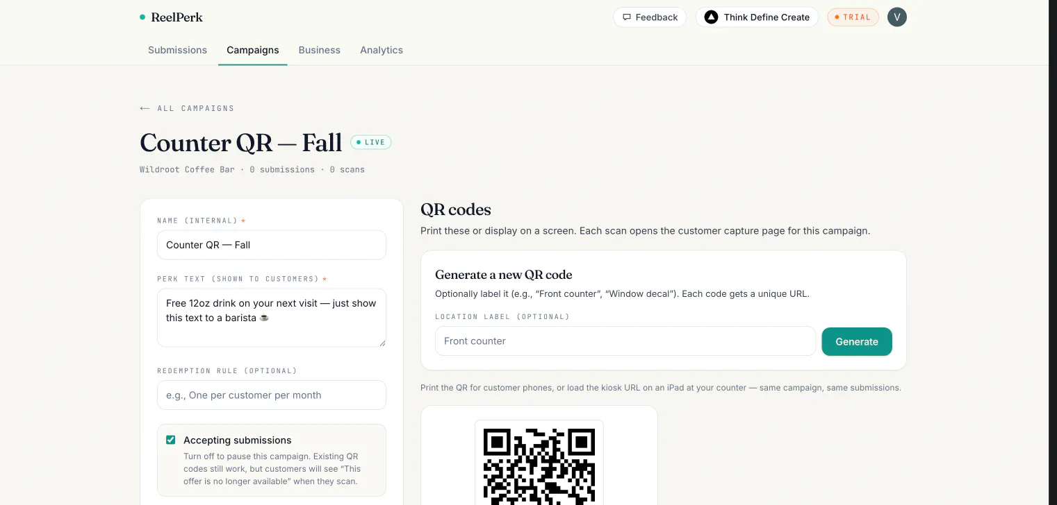 ReelPerk gallery image