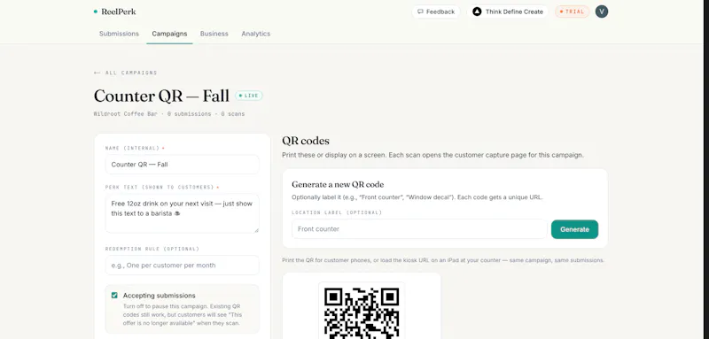 ReelPerk screenshot 2