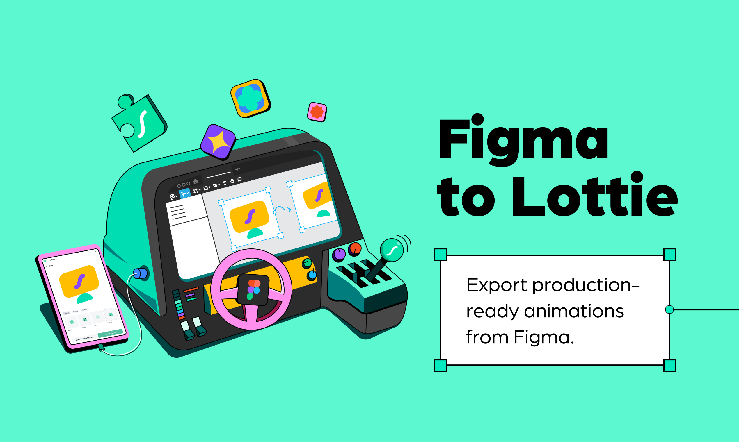 Рисма для Лотти - Экспорт, готовые к производству анимации от Figma медиа 2