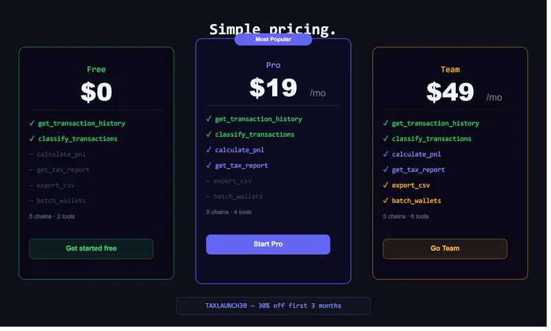 multichain-tax-mcp screenshot 3