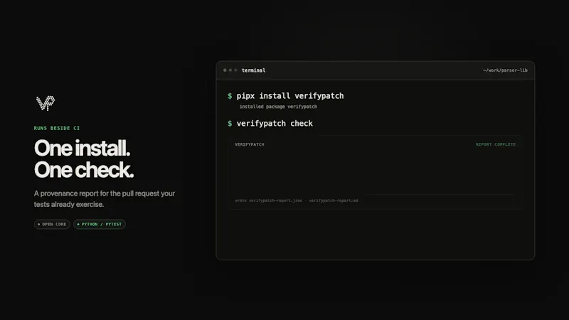 VerifyPatch screenshot 2