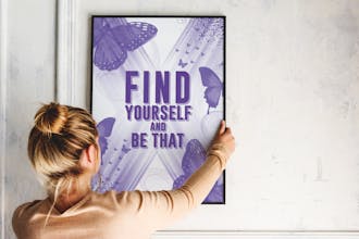 ''Find Yourself and Be That'' Poster gallery image