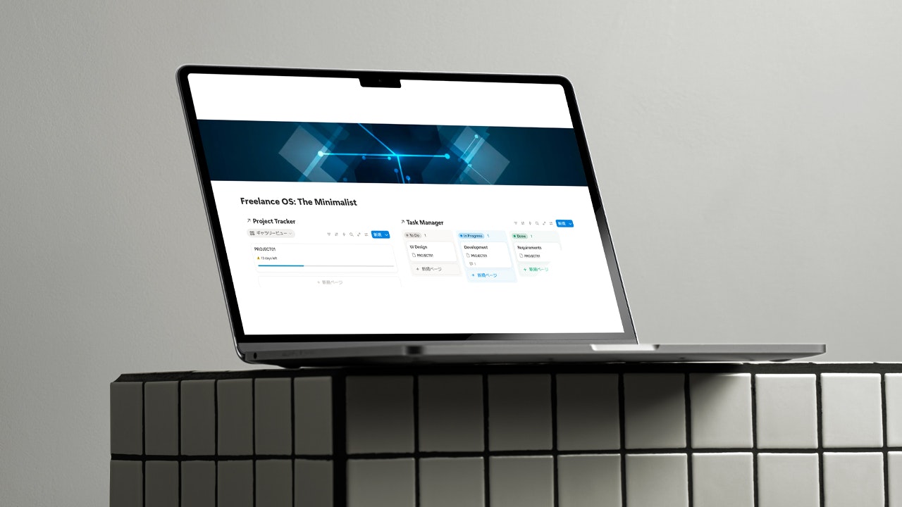 Freelance OS - Main product screenshot demonstrating key features and user interface