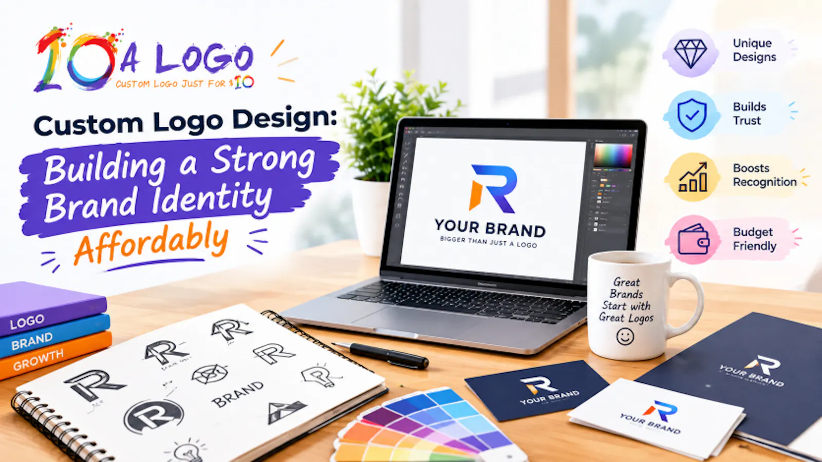 Cheap Custom Logo Design Service screenshot 6