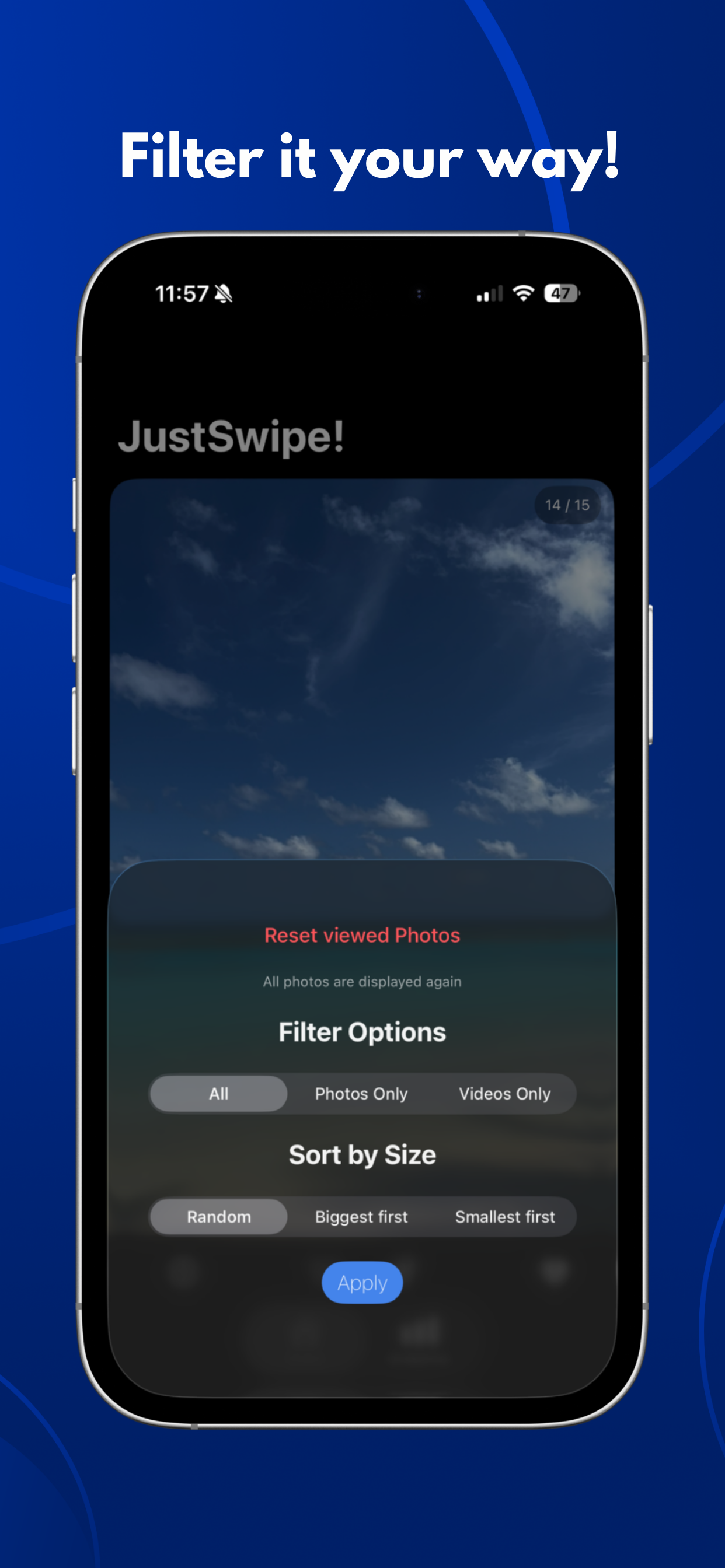 JustSwipe! Organize your camera roll. gallery image