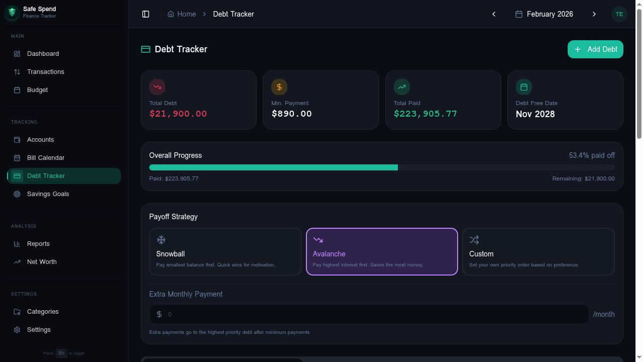 Safe Spend gallery image