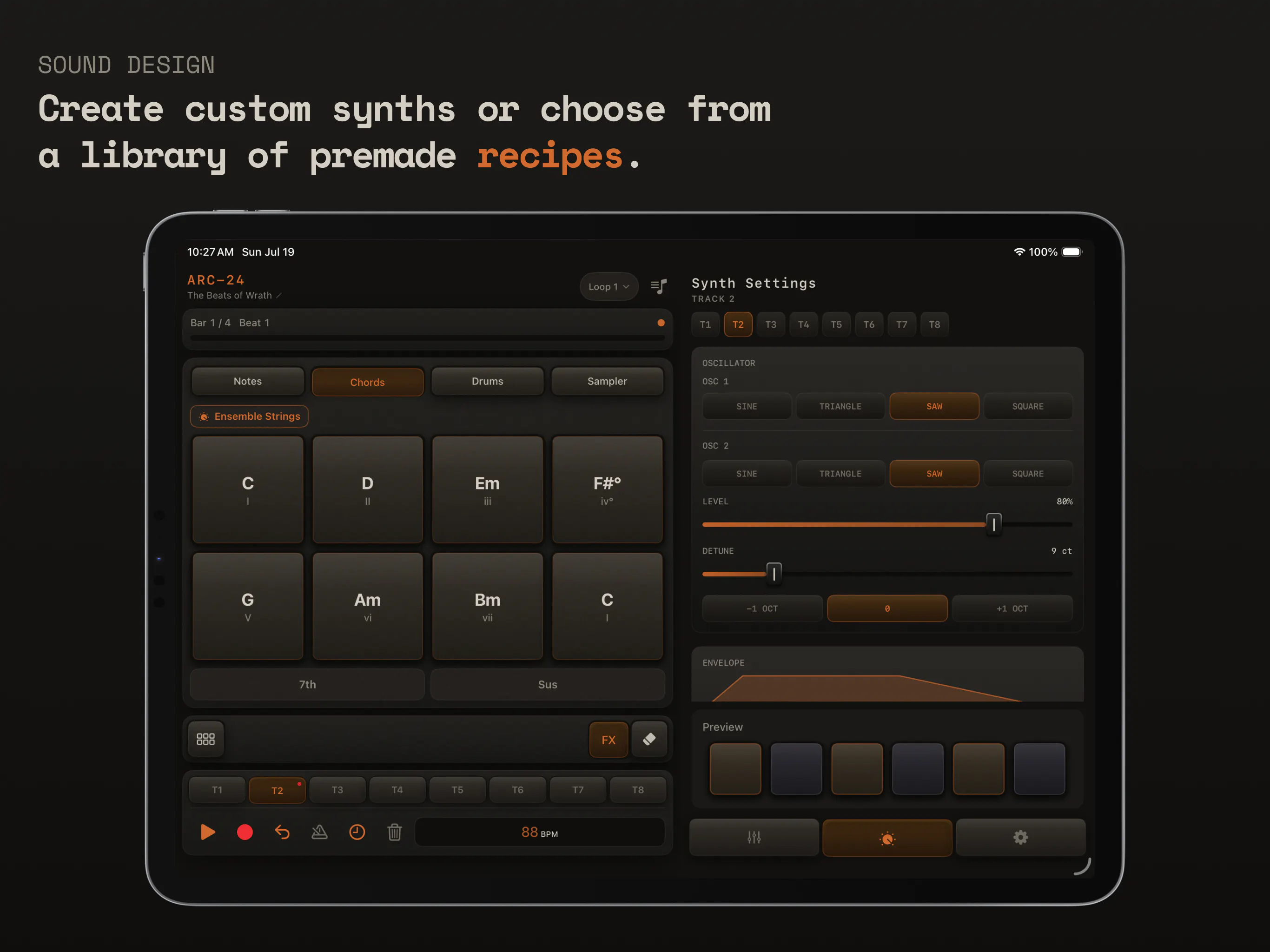 ARC-24 Multitrack Groovebox for iOS gallery image
