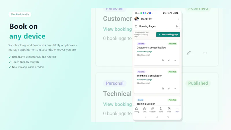 BookSlot screenshot 3