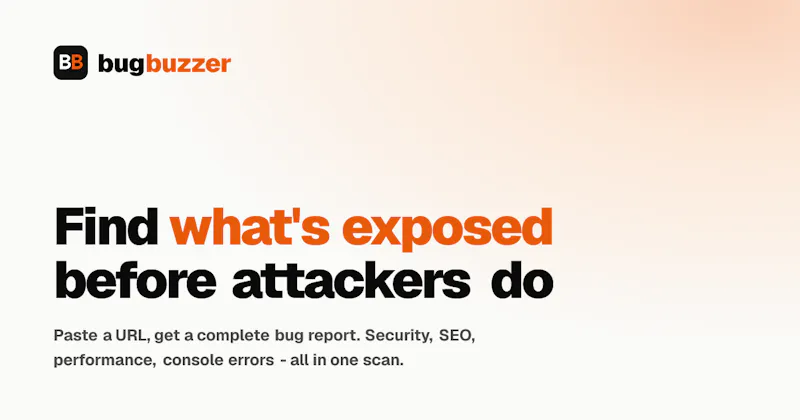BugBuzzer screenshot 1