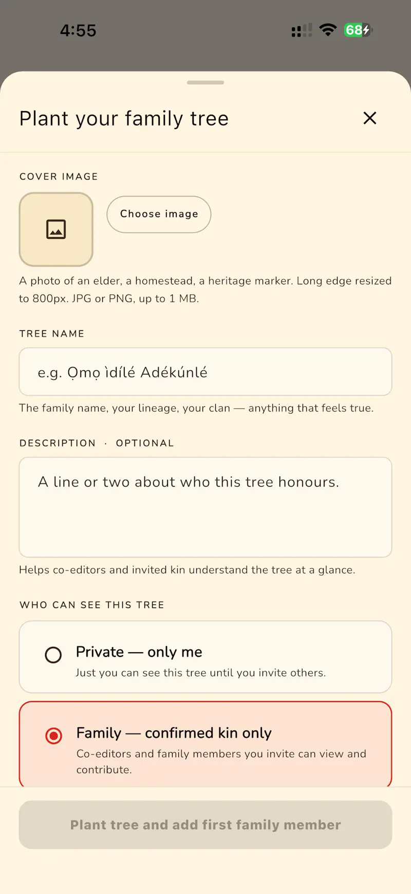 AfriX - Family Tree & Legacy screenshot 13