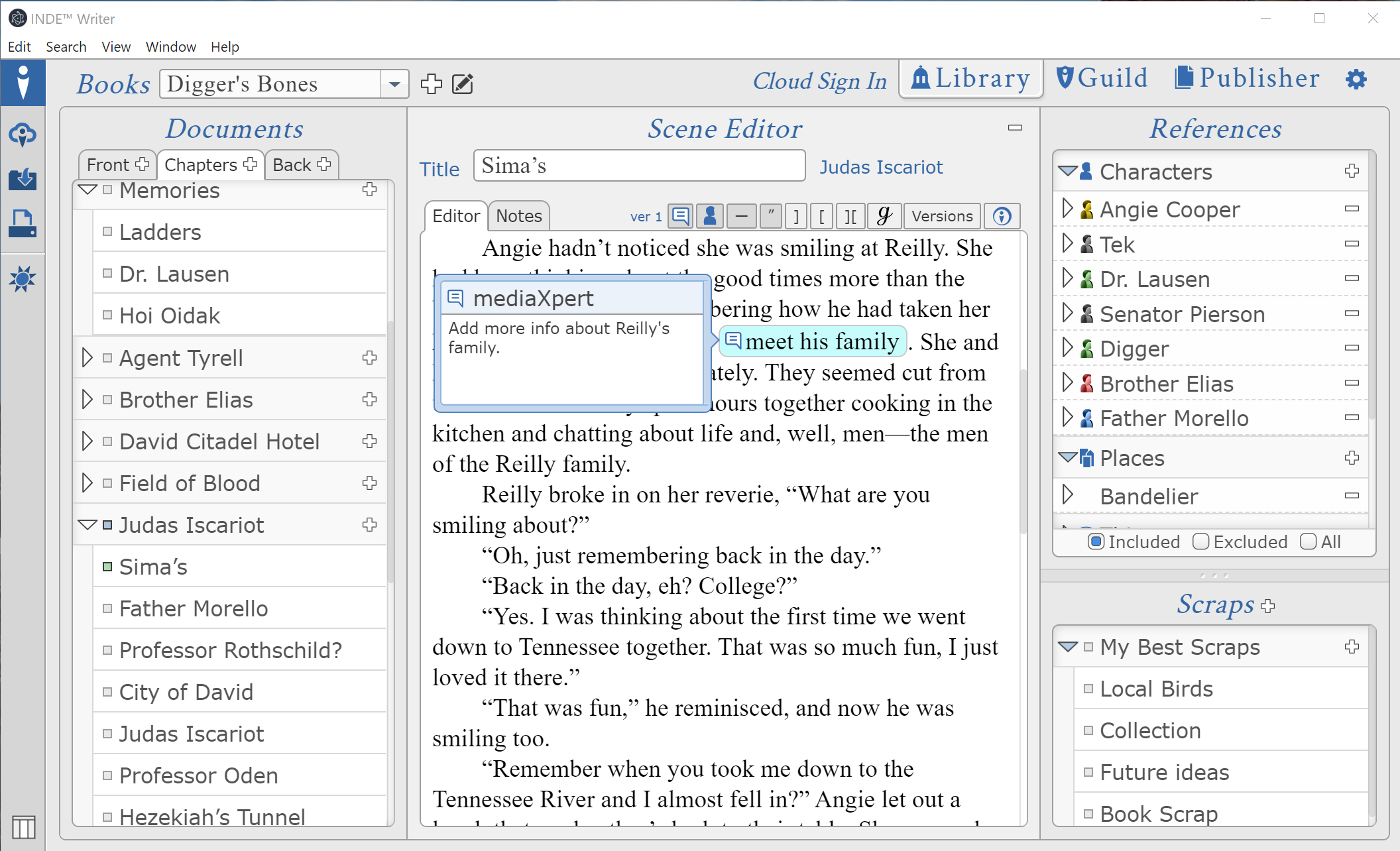 INDE Writer for Novelists gallery image