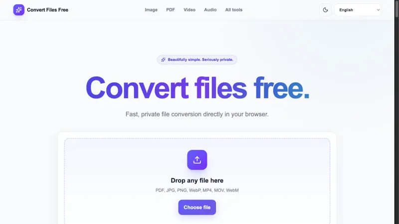 Convert Files Free screenshot 1
