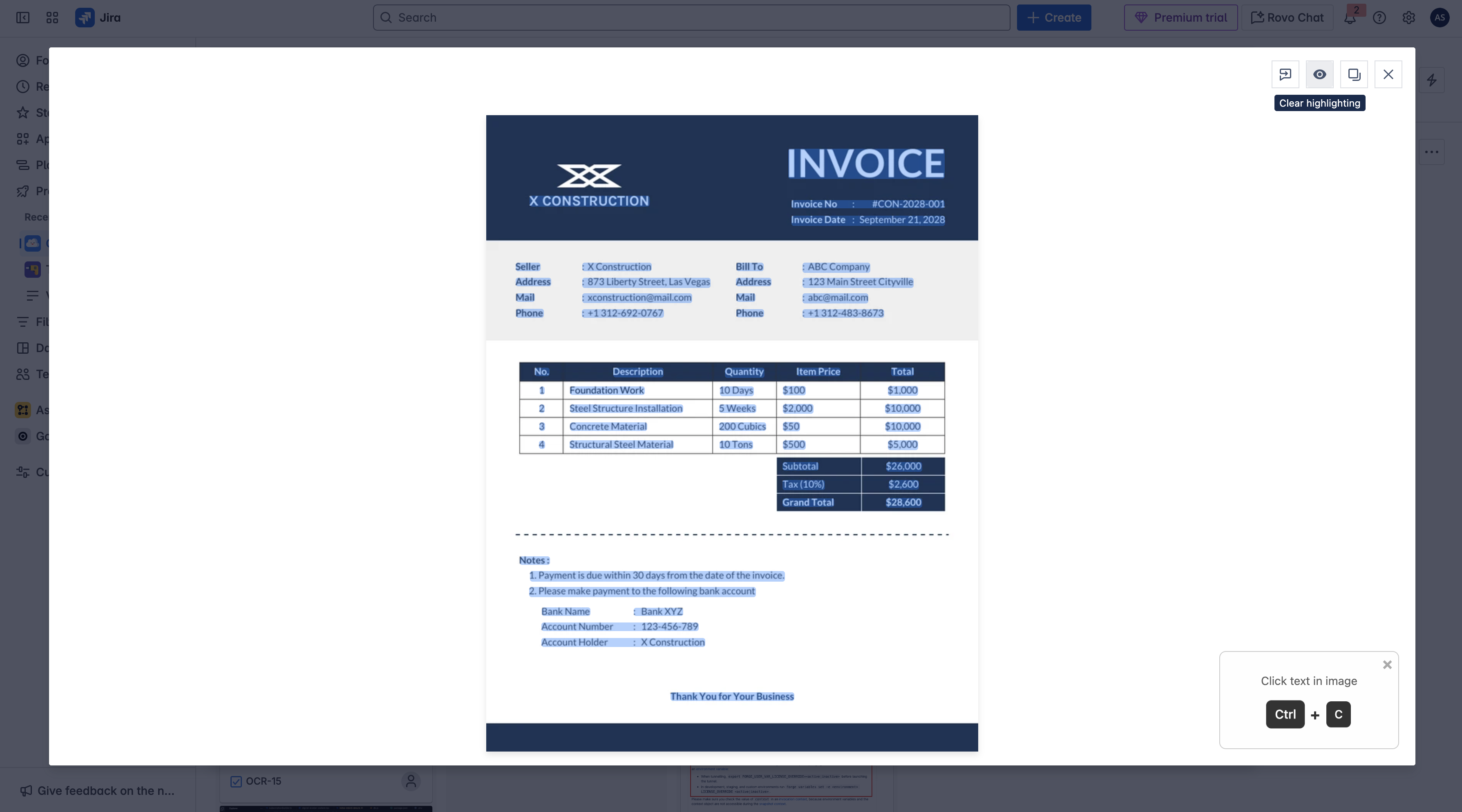 Média TextLens Pro sur le marché atlasnique - Transformez les pièces jointes de Jira en données de texte précieuses (OCR) 4