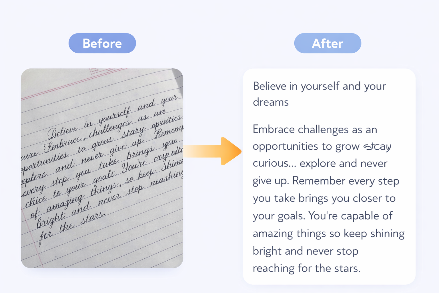 Image to Text OCR - Screenshot 4 showing product features and functionality