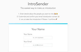 IntroSender gallery image