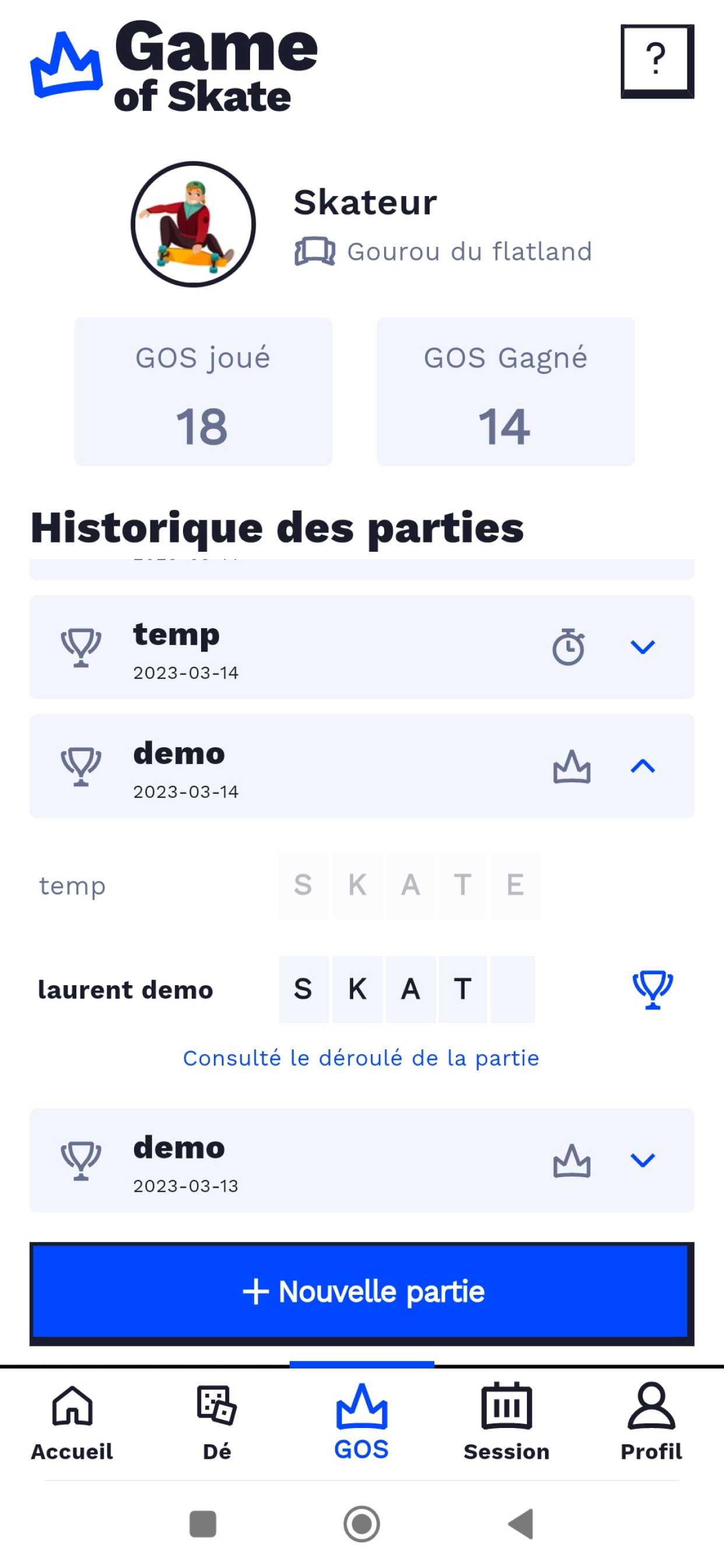 My Skate Bro, the perfect mobile app for learning skateboard and follow  your progress (Android & iOS, English & French) : r/ProductHunters