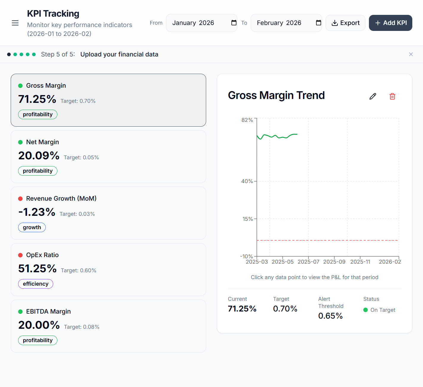 Accomptant - Screenshot 4 showing product features and functionality