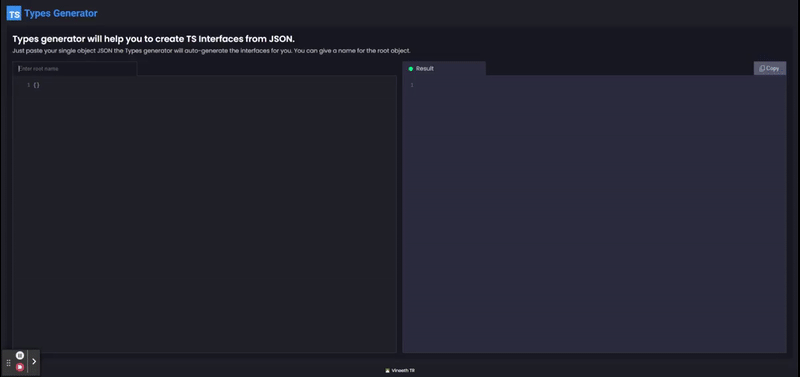 Media Jenis Penjana - Jenis Generator Akan Menjana Auto Antaramuka TS Dari JSON 1