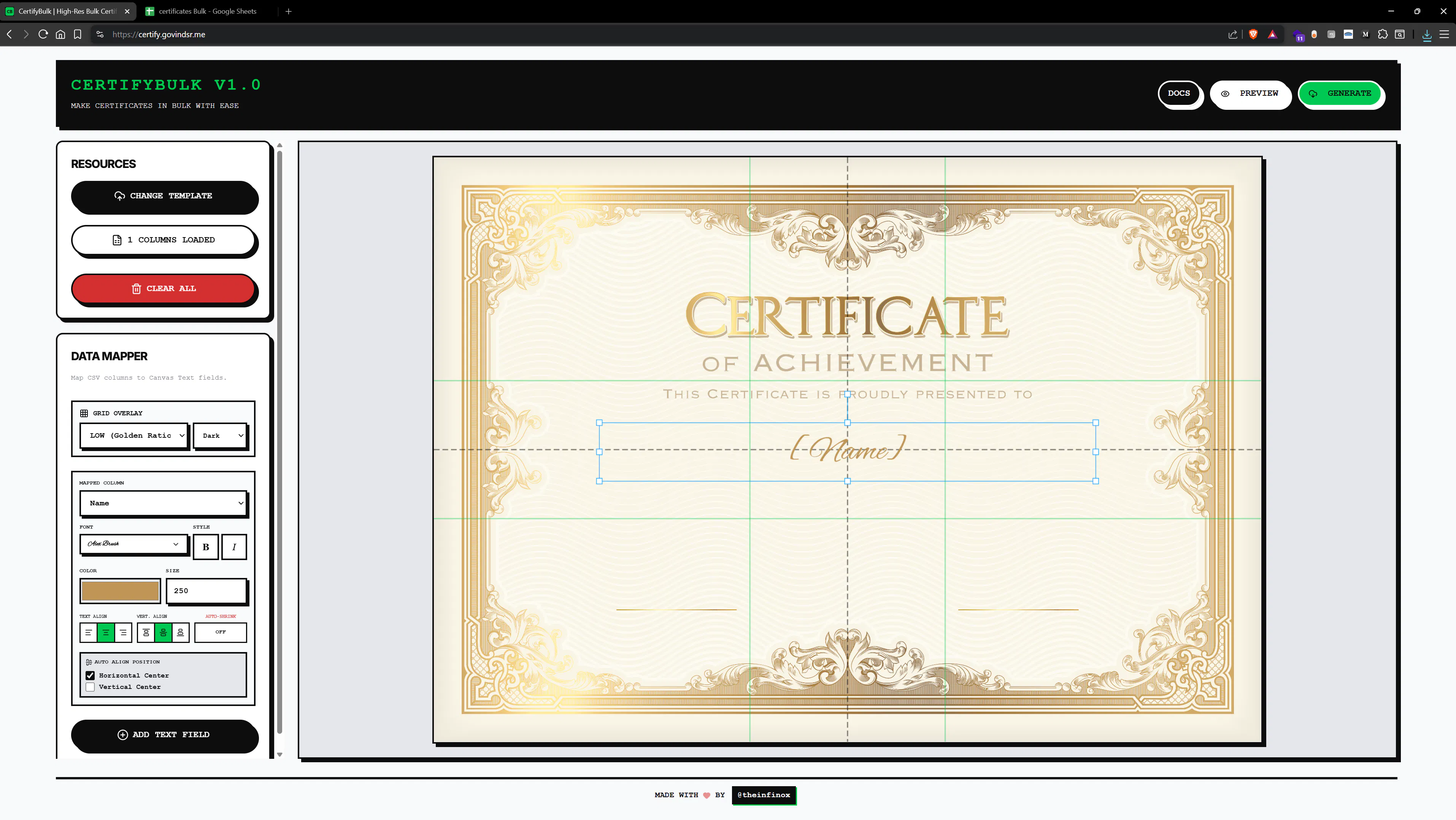 CertifyBulk PWA のプロダクトバナー
