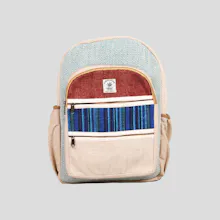 Handmade Hemp Backpack gallery image