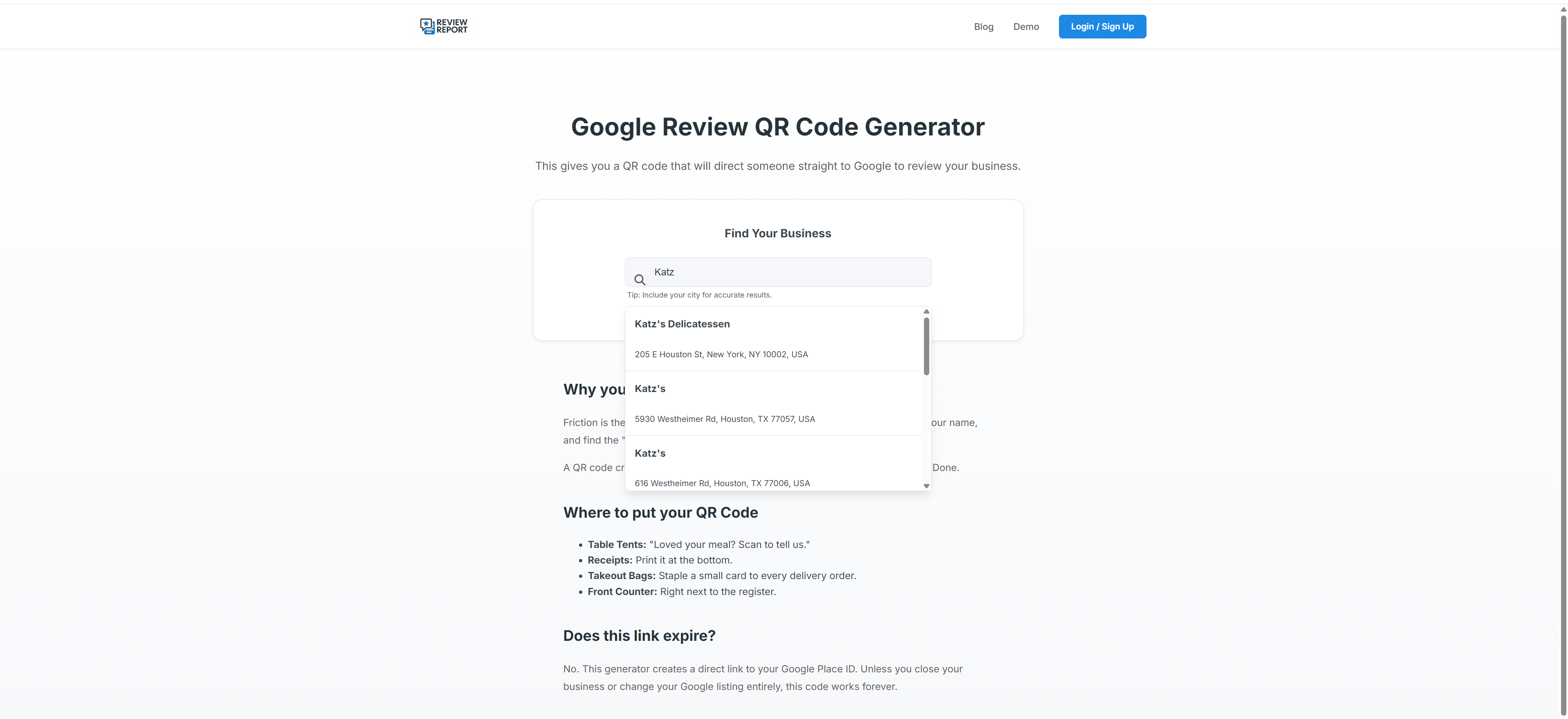 Google Review QR Generator - Product Hunt launch logo and brand identity