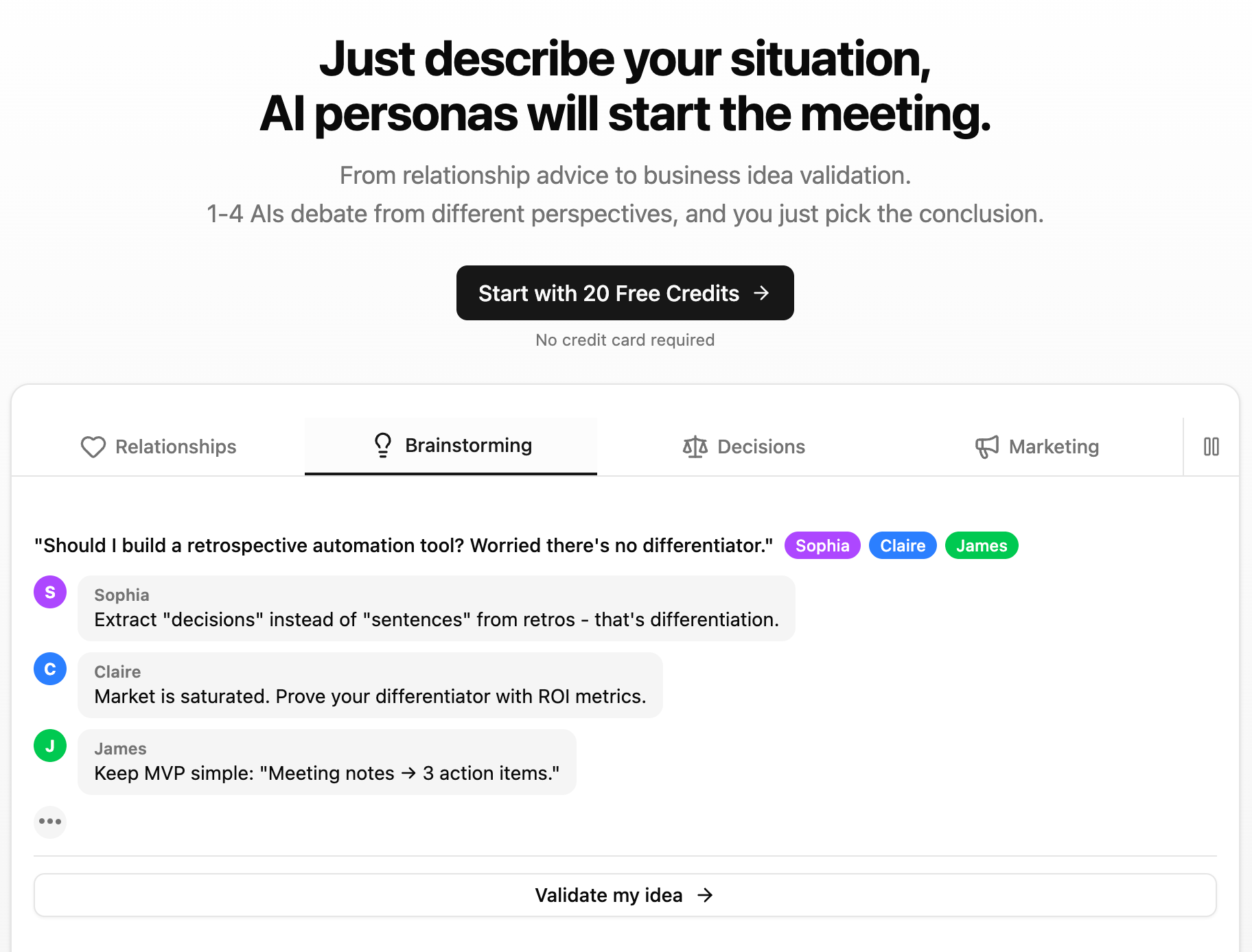 PersonaMix - Screenshot 4 showing product features and functionality