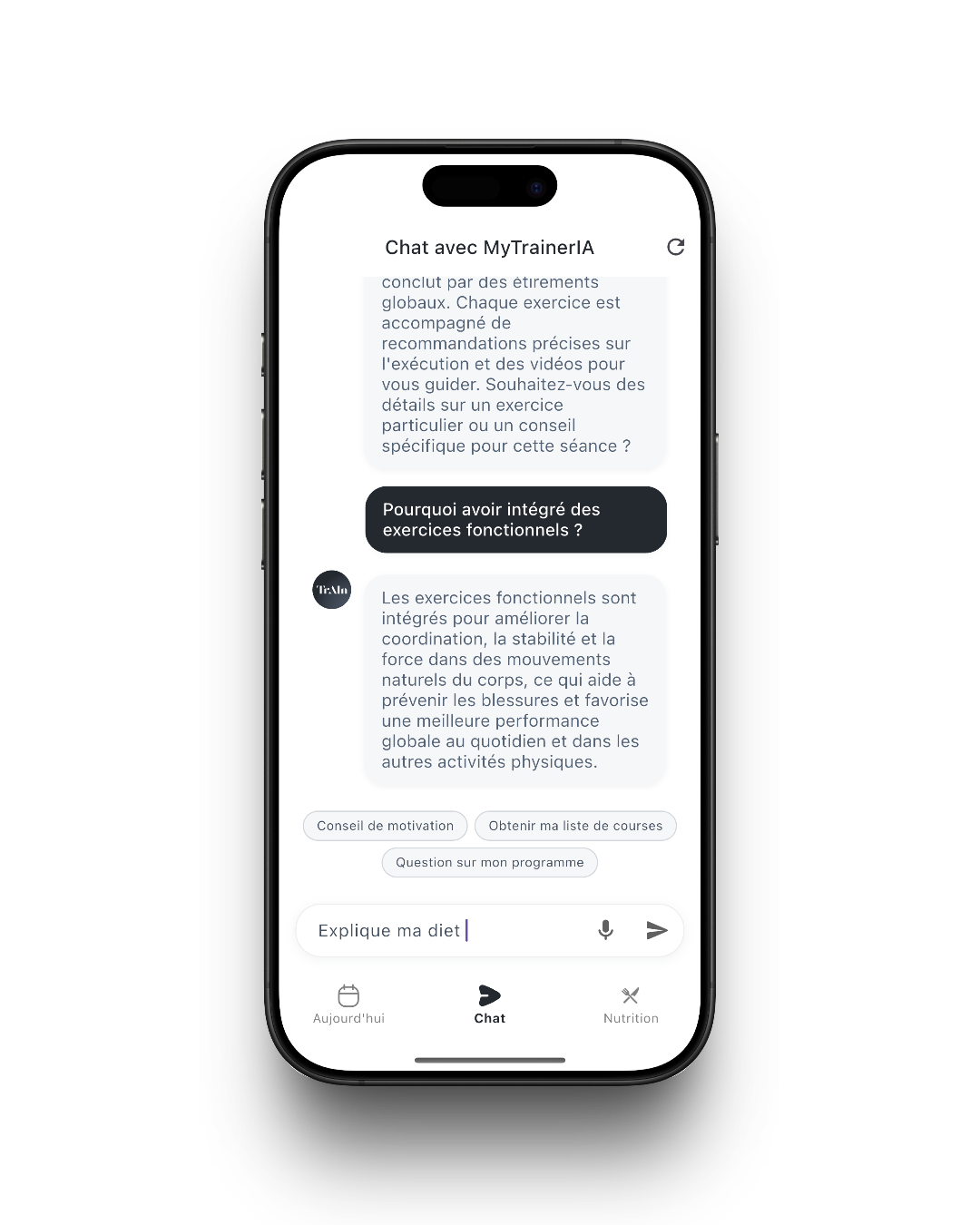 MyTrainer AI gallery image