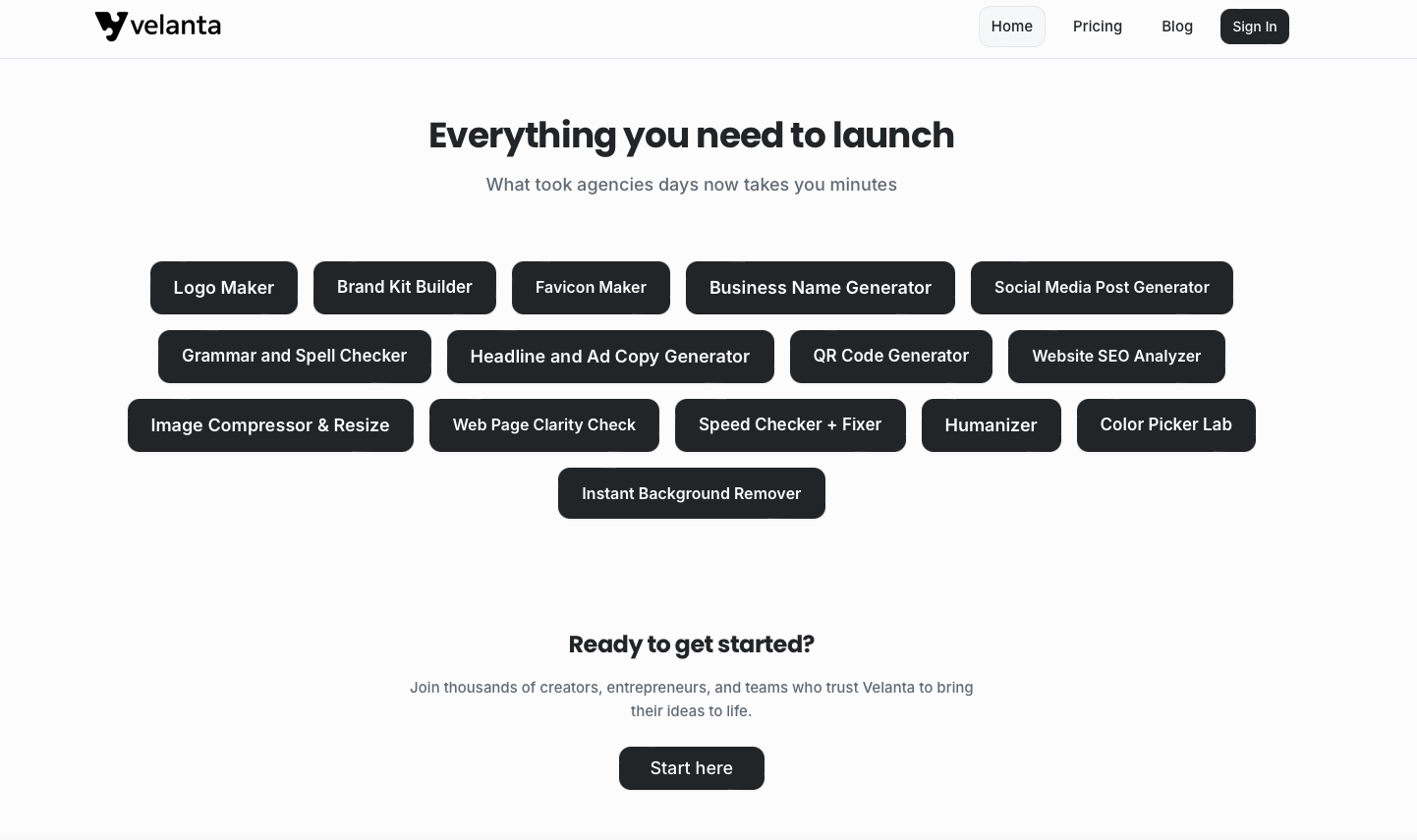 Velanta.io gallery image
