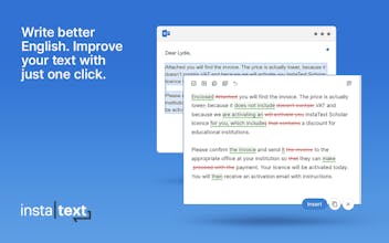 InstaText for Chrome gallery image