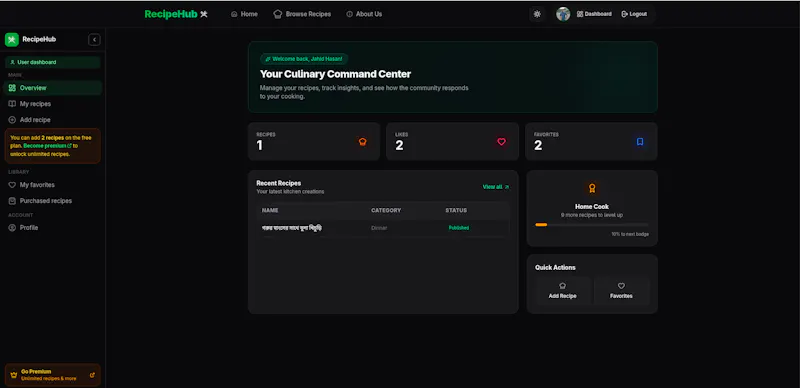 RecipeHub screenshot 6