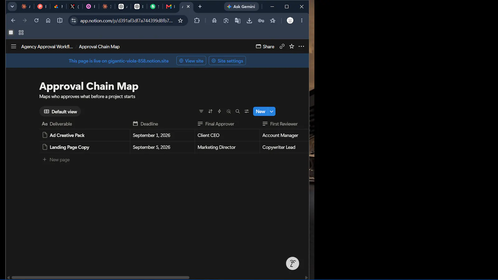 The Agency Approval Workflow Kit screenshot 1