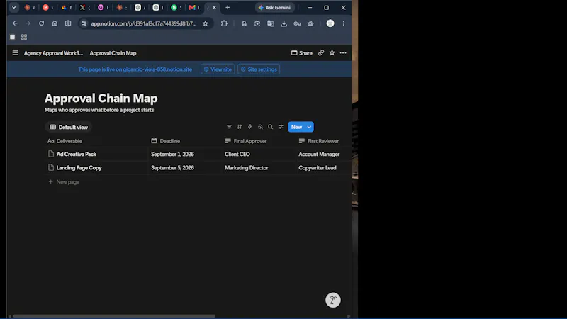 The Agency Approval Workflow Kit screenshot 1