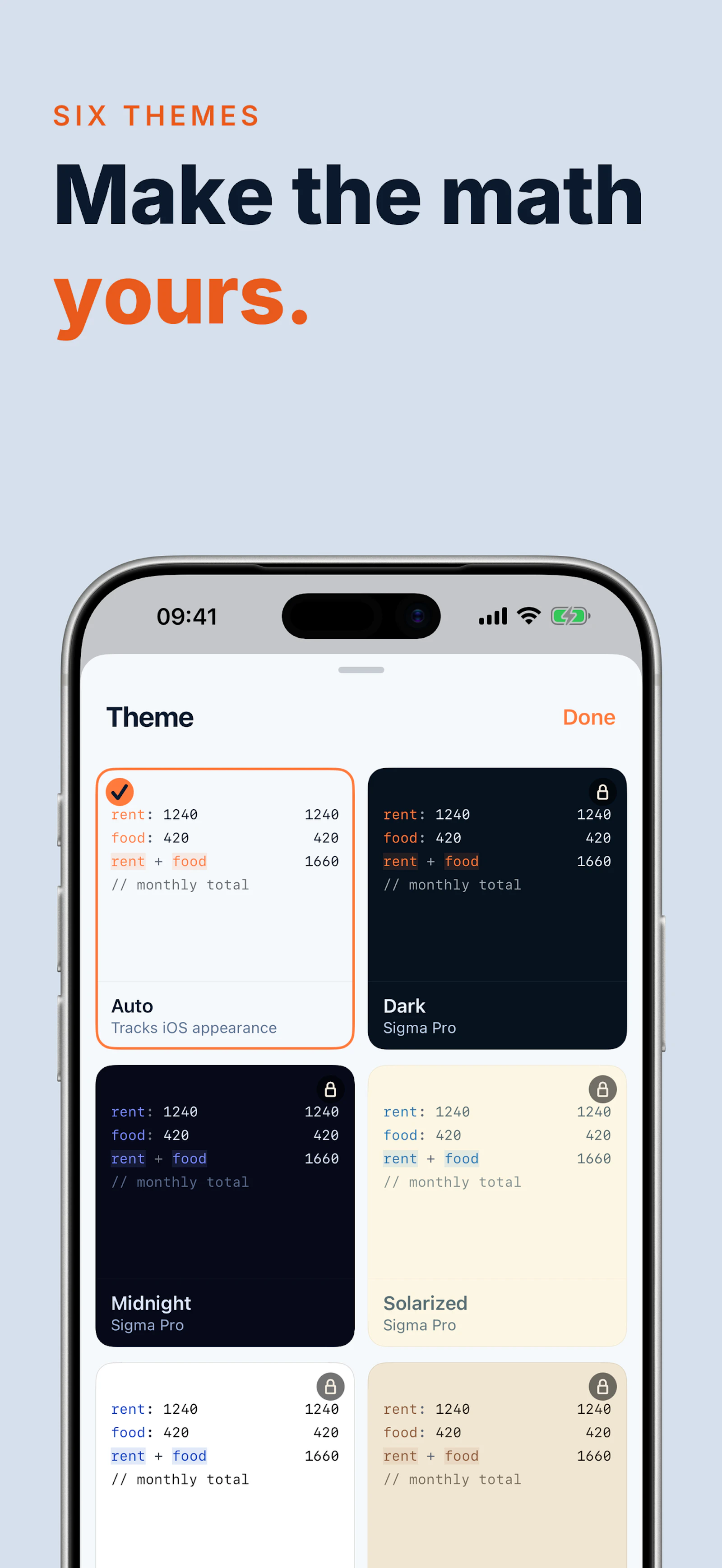 Sigma Notepad Calculator screenshot 7