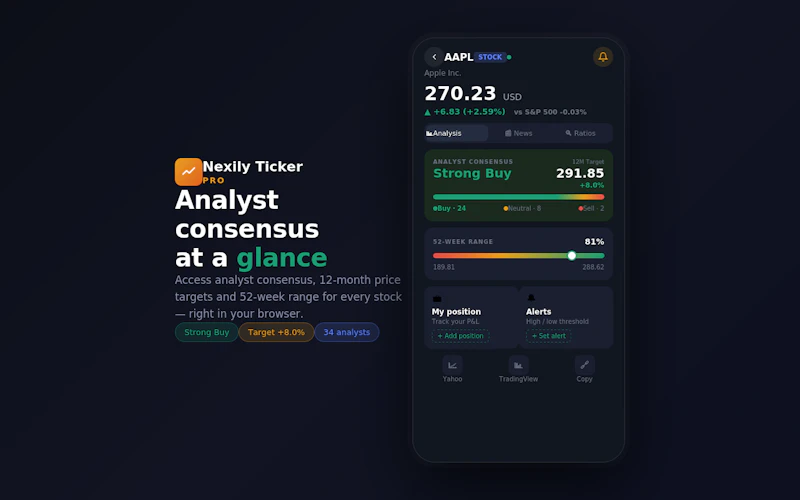 Nexily Ticker screenshot 4