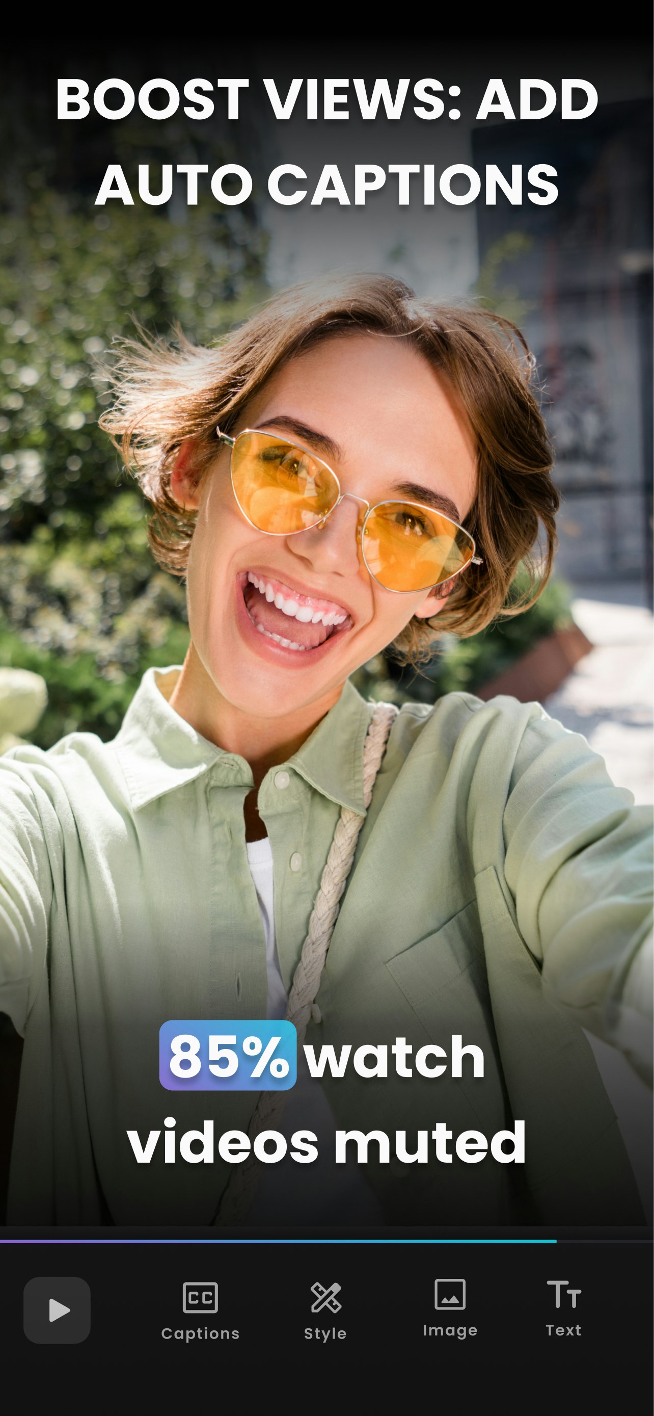 Teleprompter & Captions AI gallery image