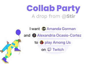 Collab Party by Stir gallery image