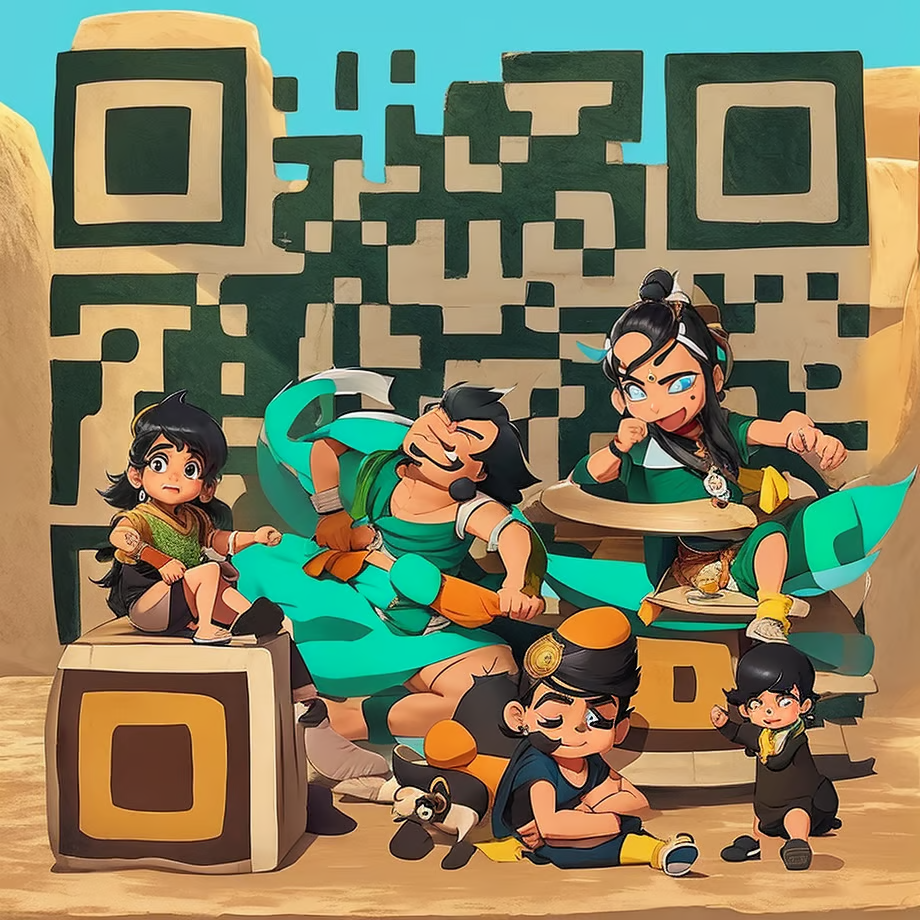 Revolucionando códigos QR com estilo!