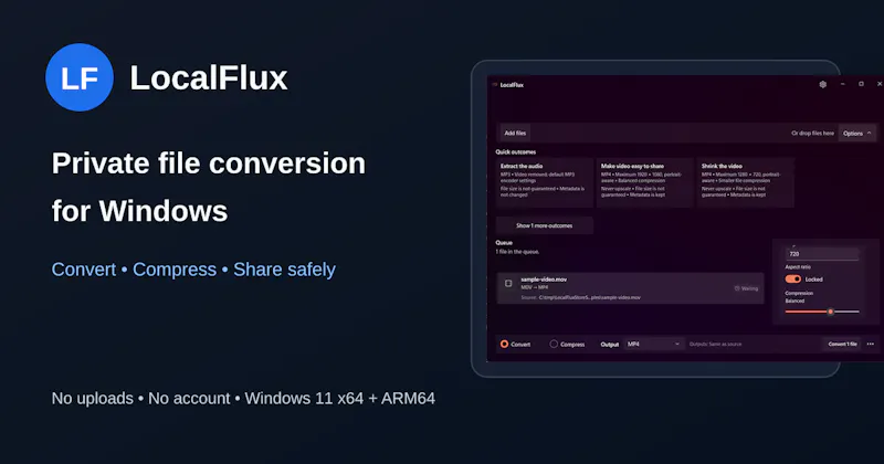 LocalFlux screenshot 1