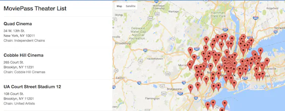 MoviePass Locations gallery image