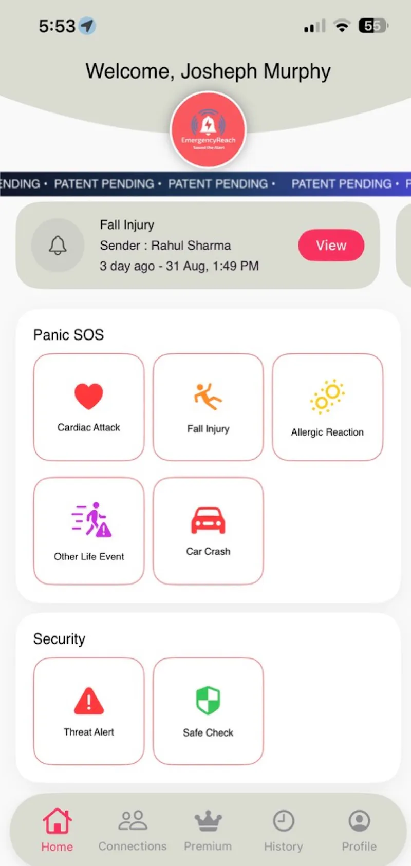 EmergencyReach screenshot 2