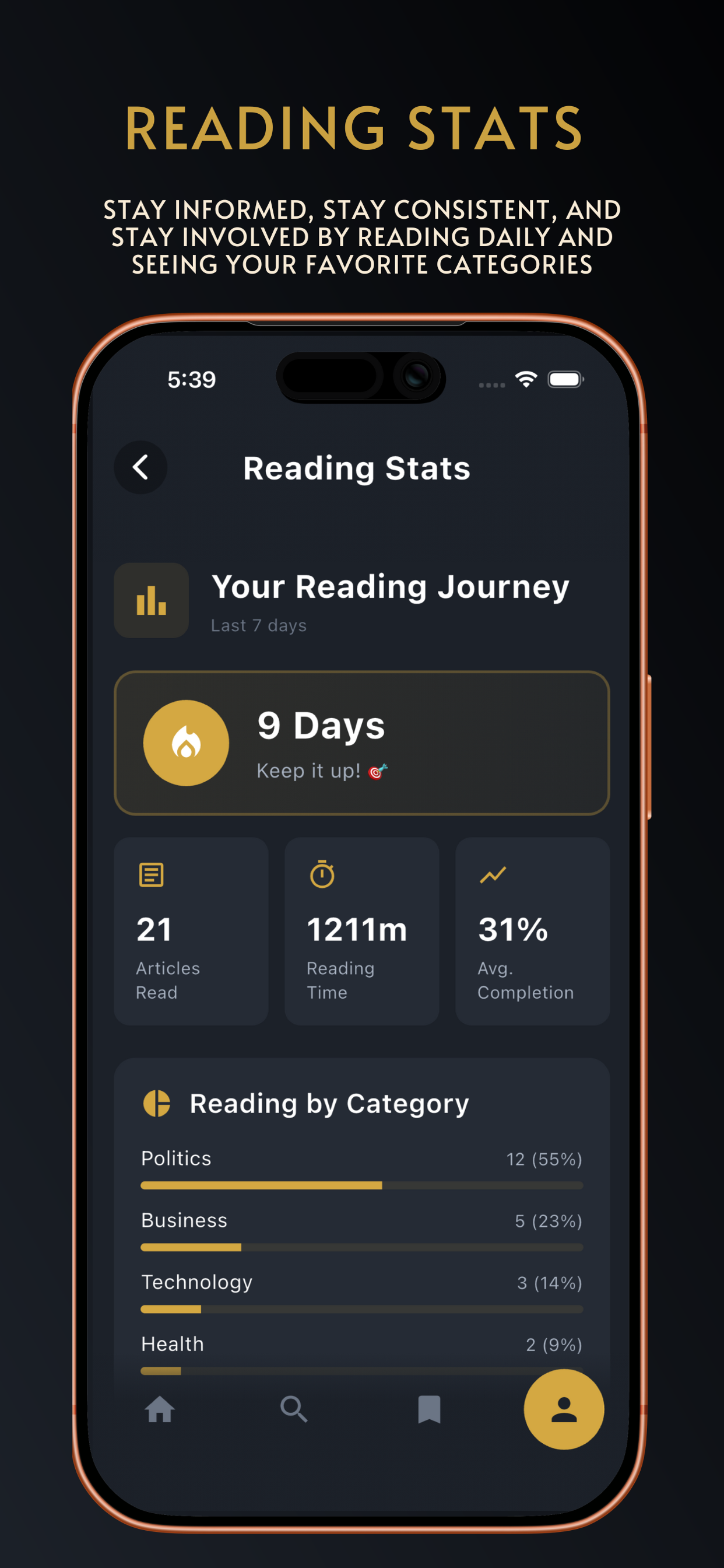 AI Driven BLTN News App Live gallery image