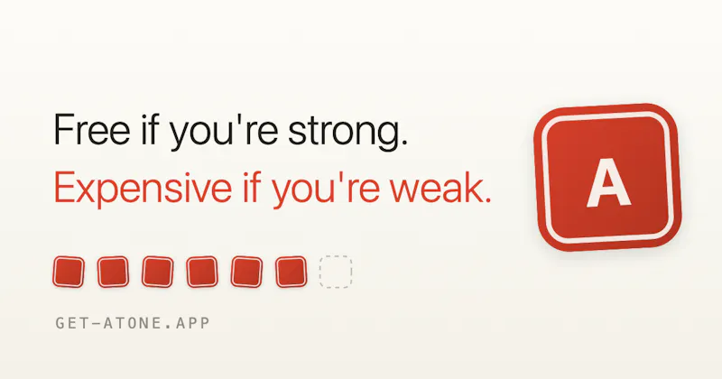 Atone - Quit Doomscrolling screenshot 1